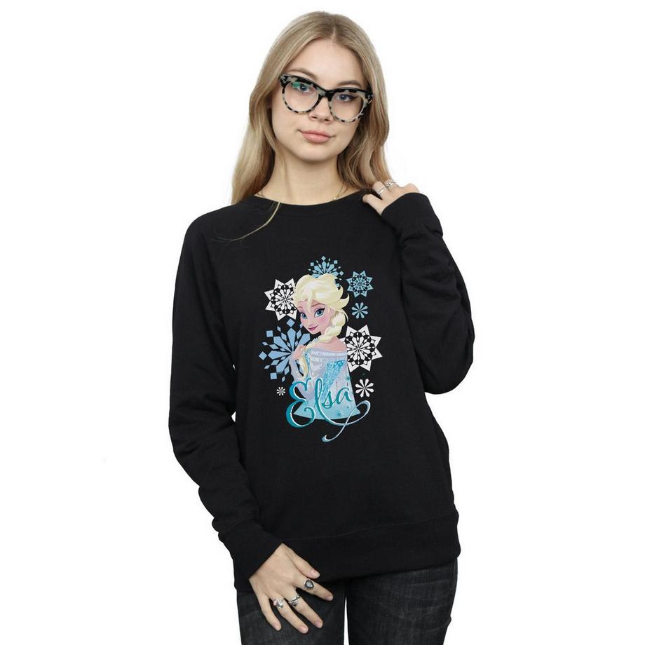 Disney Frozen Elsa Flocon de Neige Imprimé Sweatshirt  