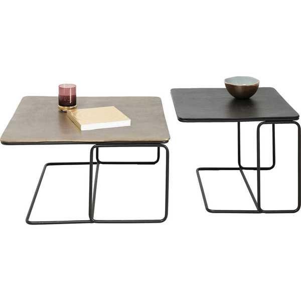 KARE Design Couchtisch Diego (2er-Set)  