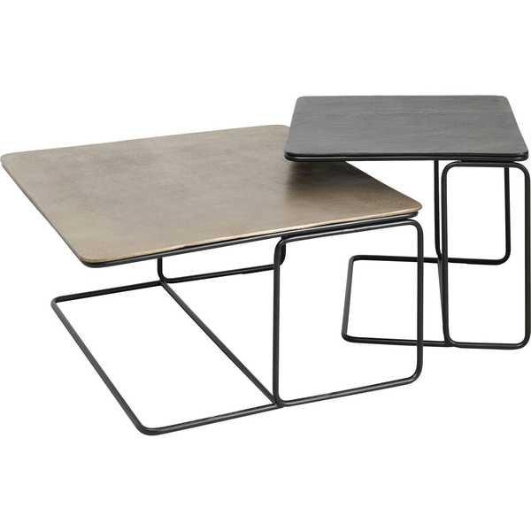 KARE Design Table basse Diego (série de 2)  