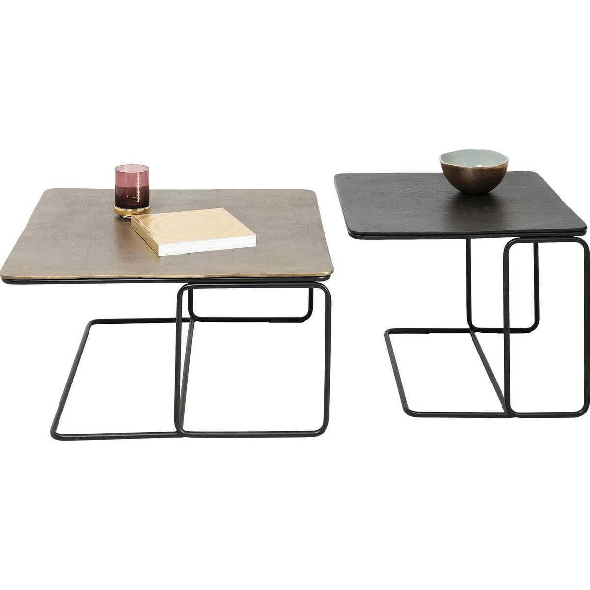 KARE Design Table basse Diego (lot de 2)  