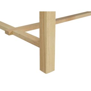 Beliani Esstisch aus MDF-Platte Klassisch BARNES  