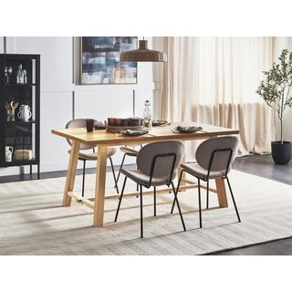 Beliani Esstisch aus MDF-Platte Klassisch BARNES  