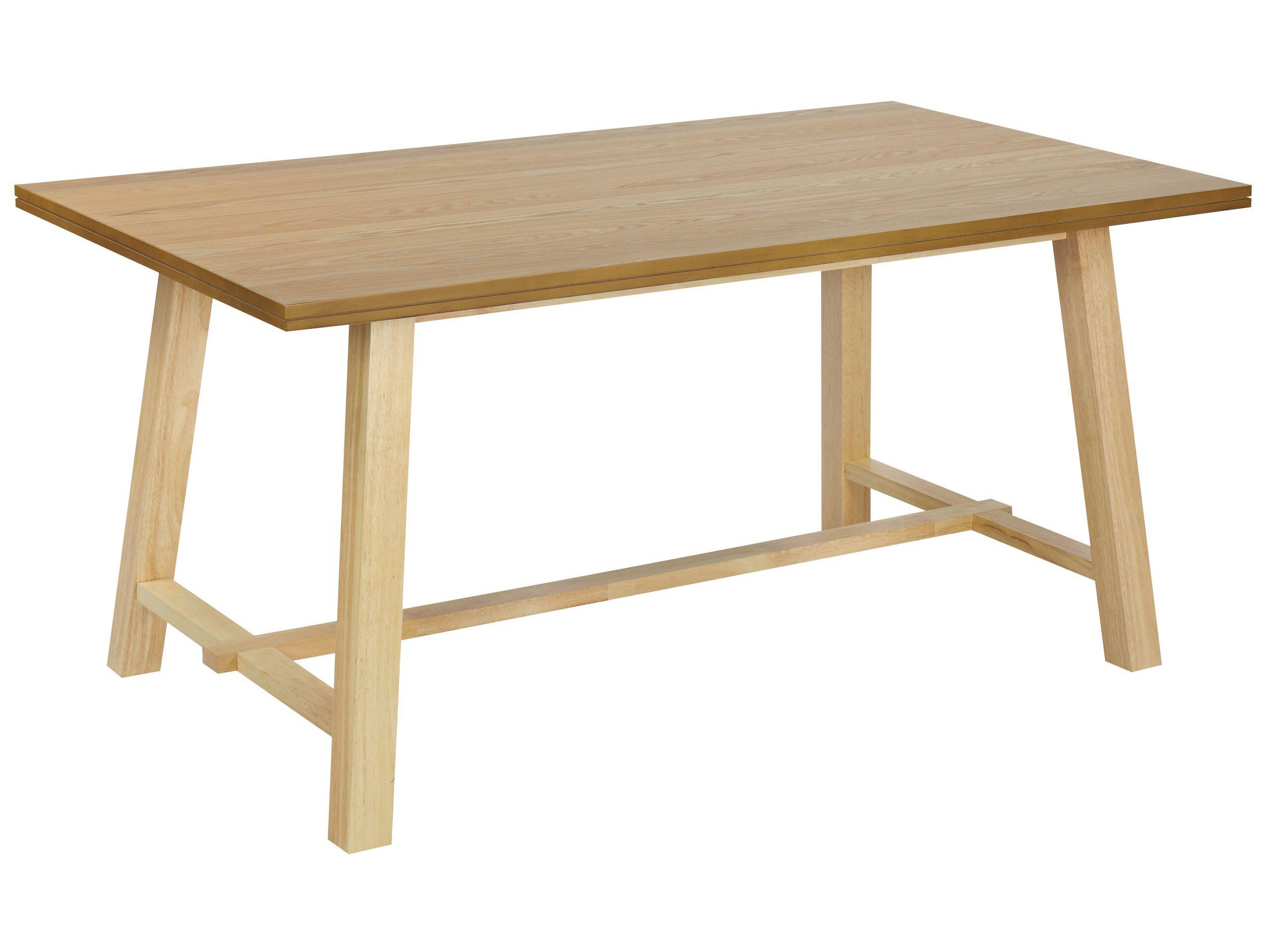 Beliani Table à manger 6 places en MDF Traditionnel BARNES  