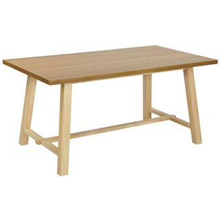 Beliani Table à manger 6 places en MDF Traditionnel BARNES  