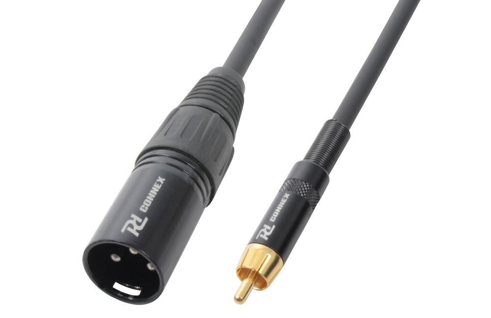 PD-Connex  PD-Connex 177104 cavo audio 3 m XLR (3-pin) RCA Nero 