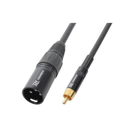 PD-Connex  CX52-3 XLR 3 Pole, male - Cinch 3 m 