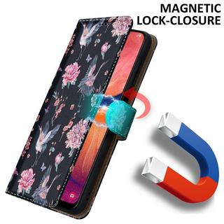 Cadorabo  Housse compatible avec Samsung Galaxy A20 / A30 / M10s - Coque de protection avec fermeture magnétique, fonction de support et compartiment pour carte 