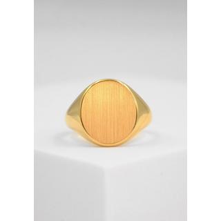 MUAU Schmuck  Bague en or jaune 750 