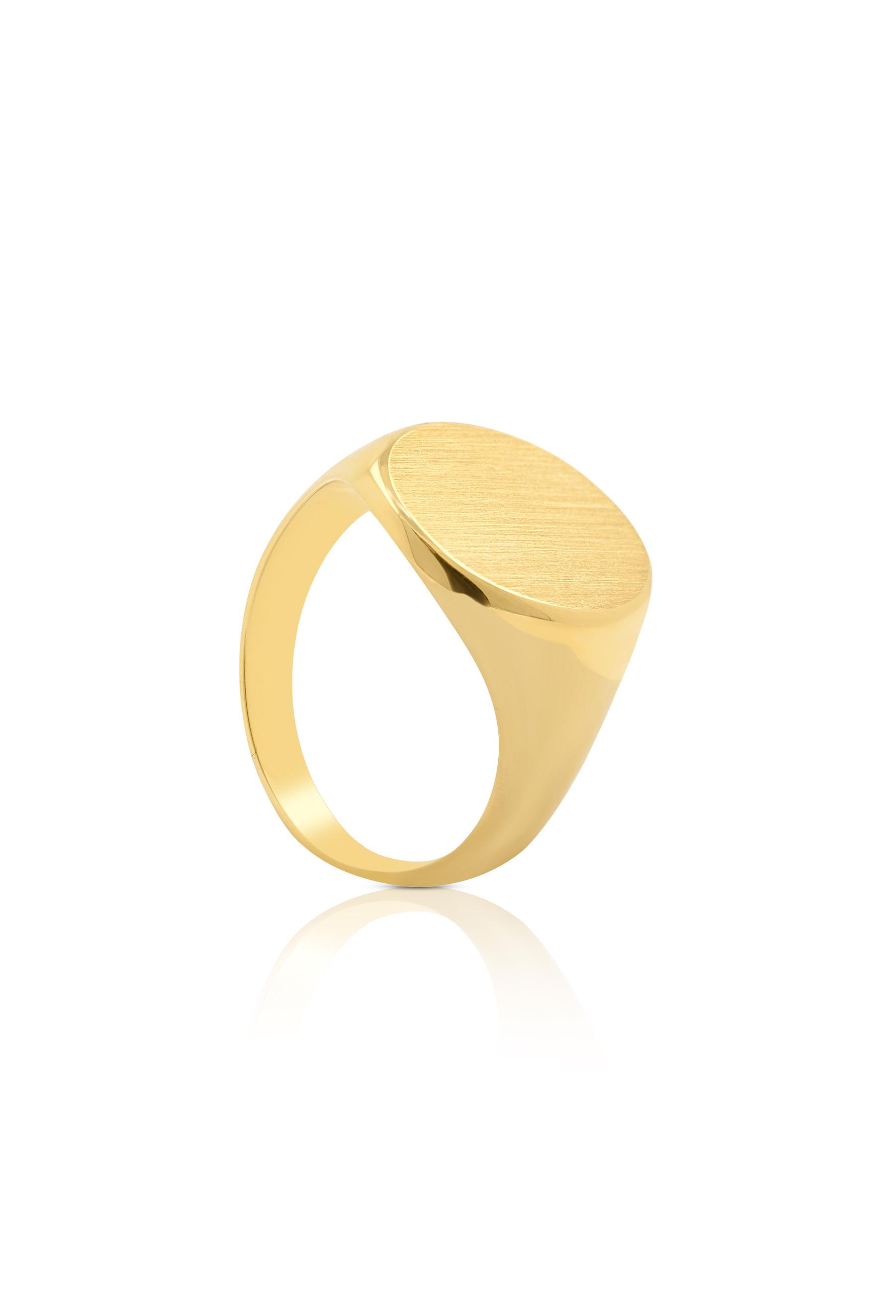 MUAU Schmuck  Bague en or jaune 750 