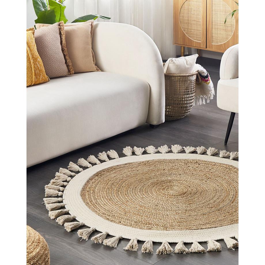 Beliani Tapis en Coton  SAMSUN  