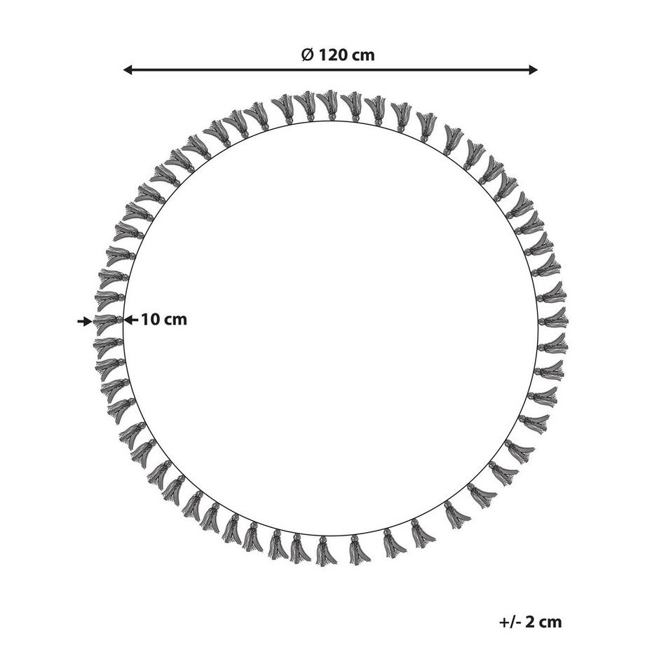 Beliani Tapis en Coton  SAMSUN  