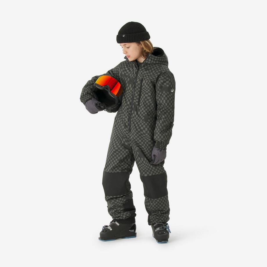 Warmer Skianzug Kinder 5-13 Jahre, Ski100