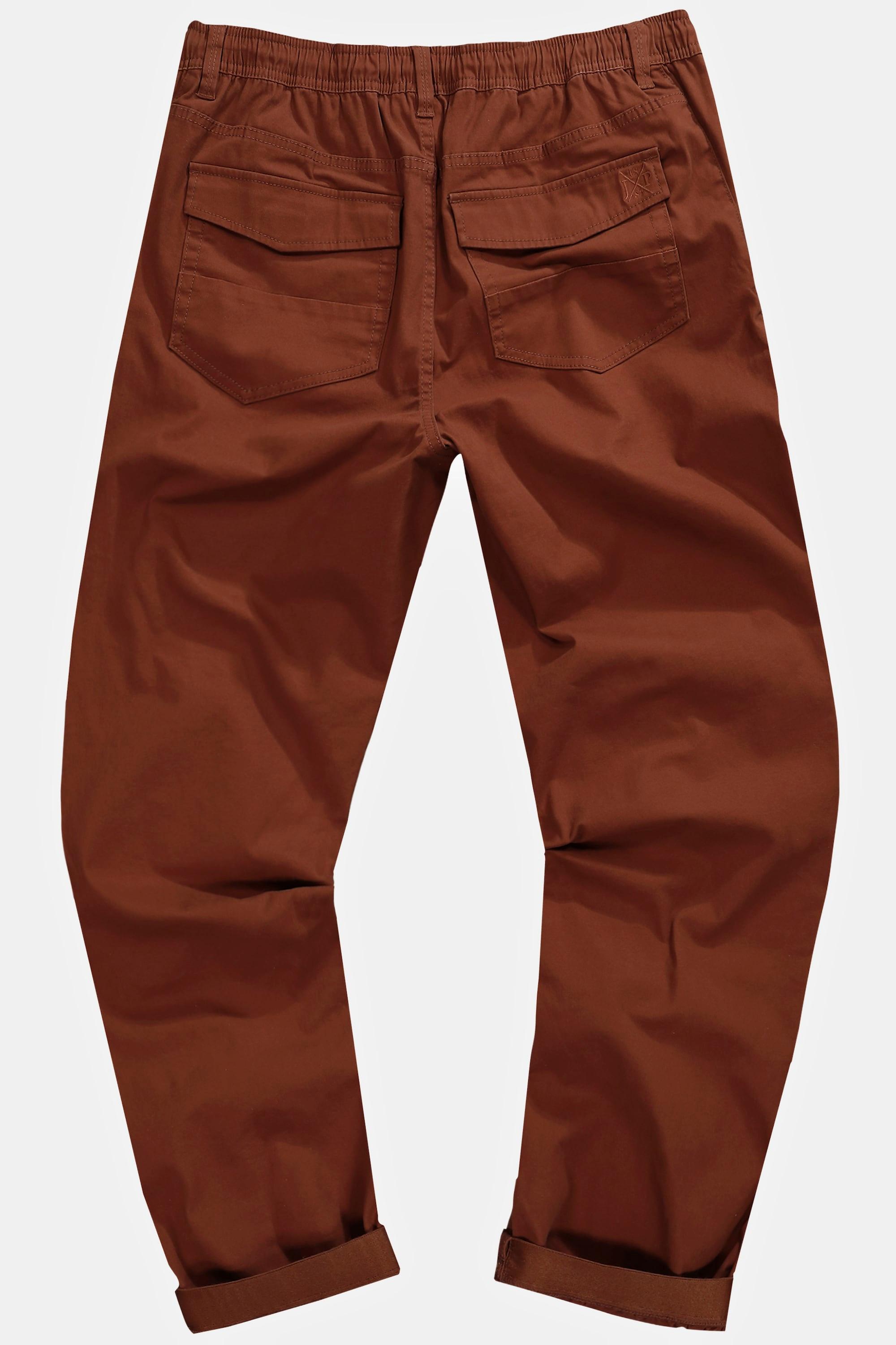 JP1880  Pantaloni in twill dal taglio moderno con FLEXNAMIC® e tasche grandi, fino alla tg. 8XL 