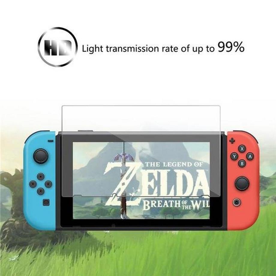 eStore  Displayschutzfolie für Nintendo Switch - Glass Screen Pro + 