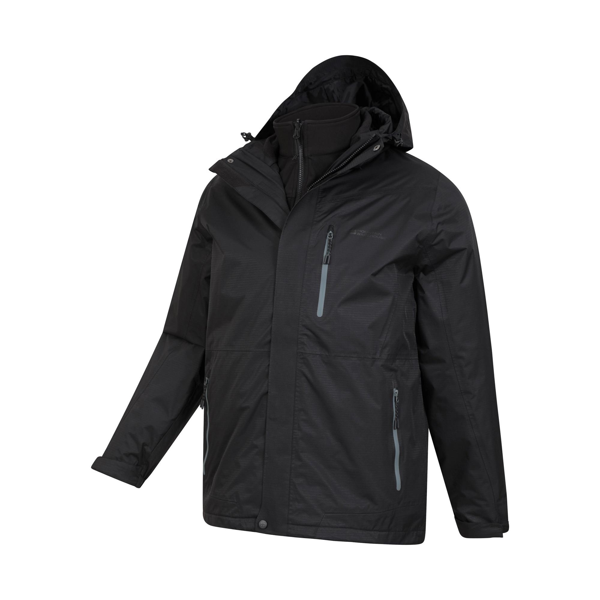 Mountain Warehouse Bracken Extreme Wasserdichte 3 in 1 Jacke  