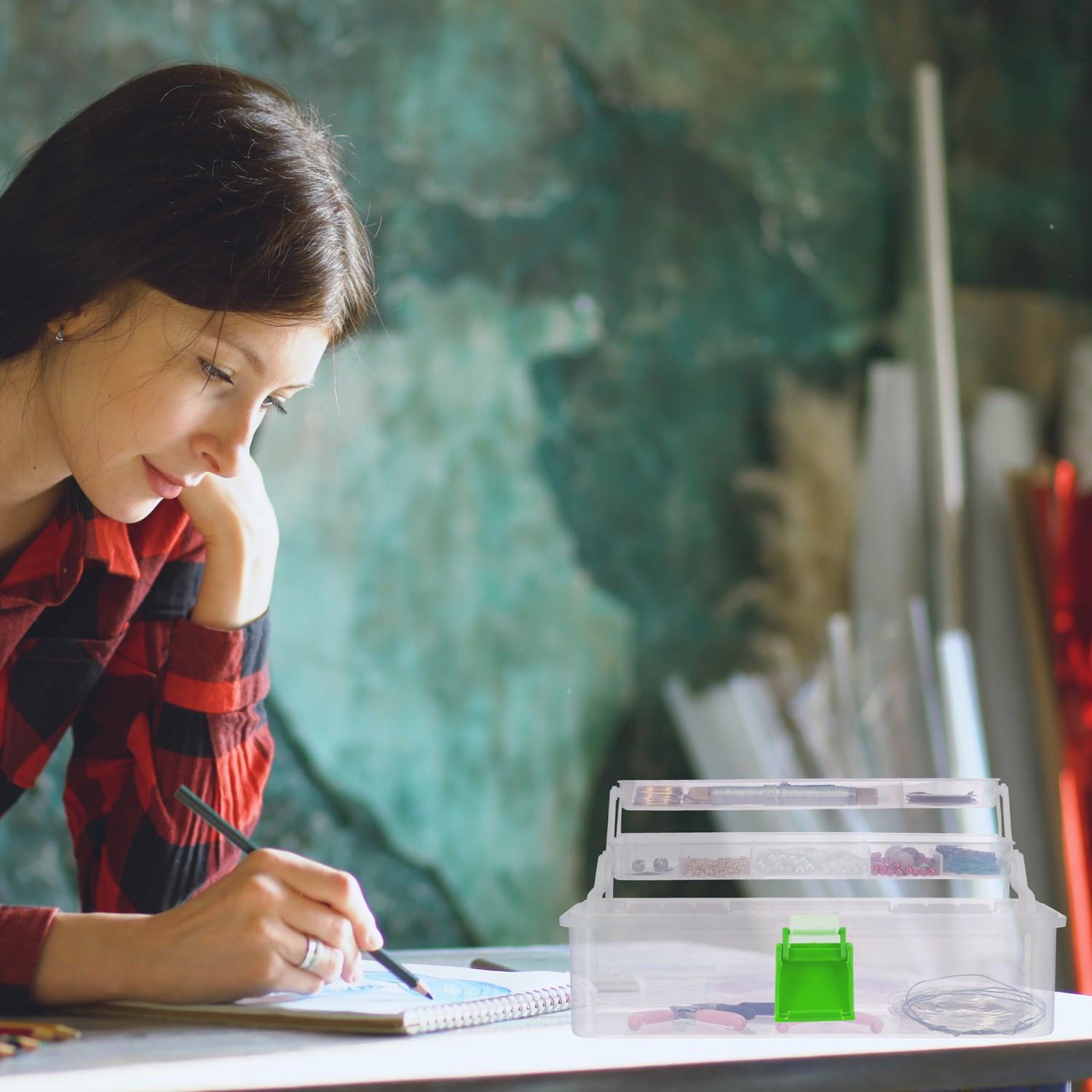 B2X Transparente Kunststoffbox  