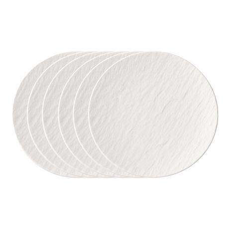 Villeroy & Boch Piatto da pane 6 pezzi Manufacture Rock blanc  