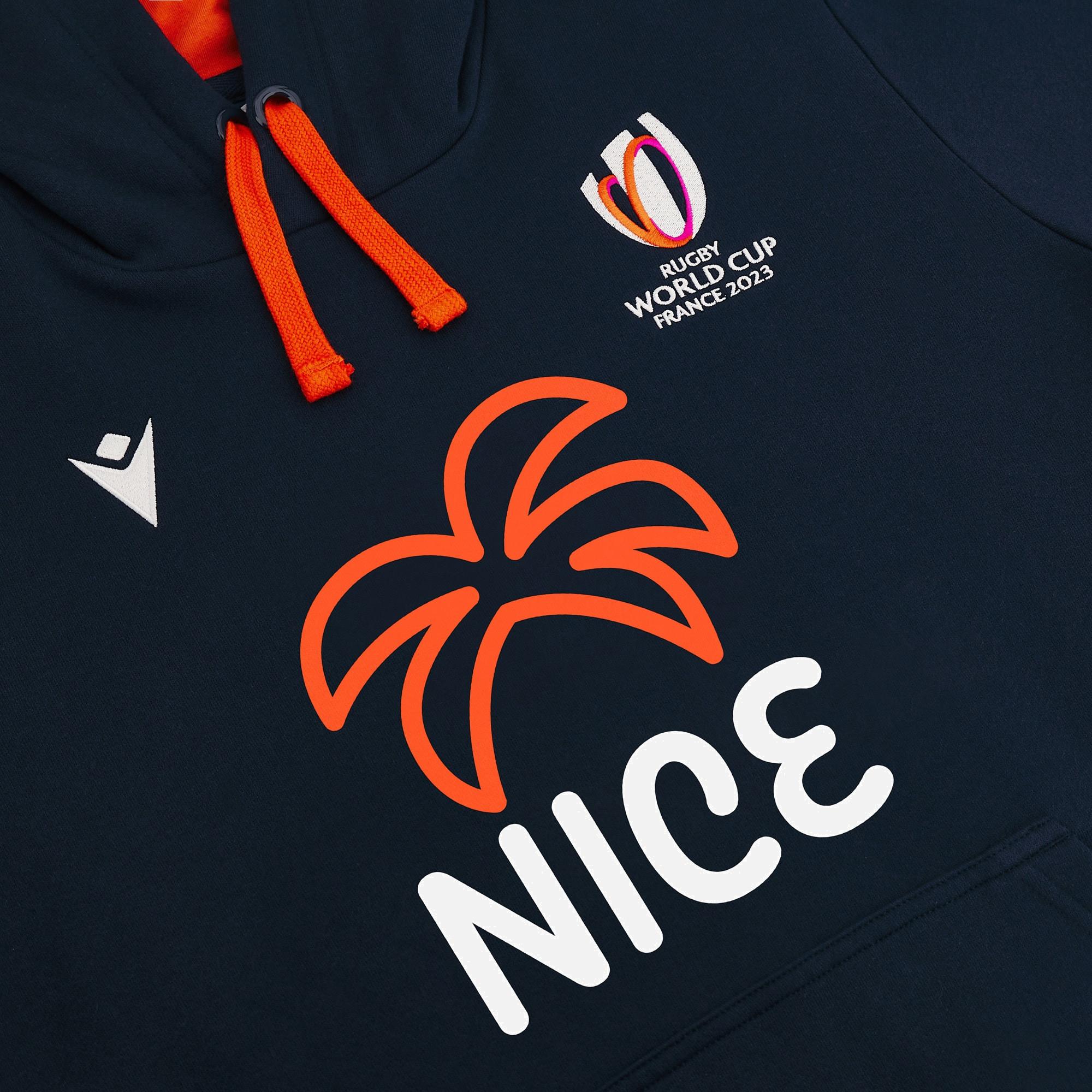 macron  sweatshirt à capuche rwc france 2023 nice 