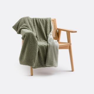 La Redoute Intérieurs Maxine Plaid Polaire et Sherpa  