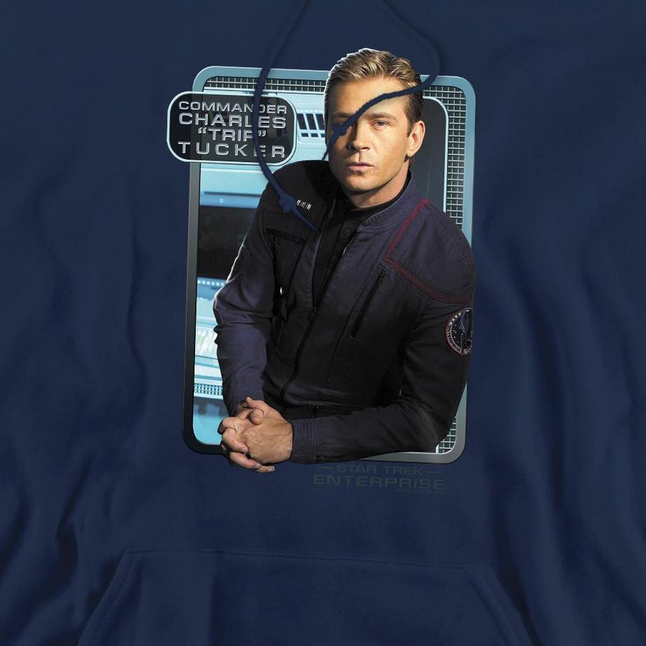 Star Trek Felpa con Cappuccio Stampata  