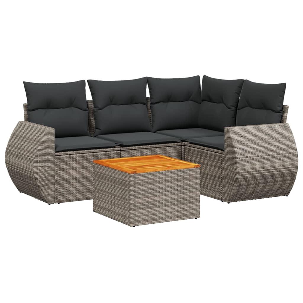 VidaXL Garten sofagarnitur poly-rattan  