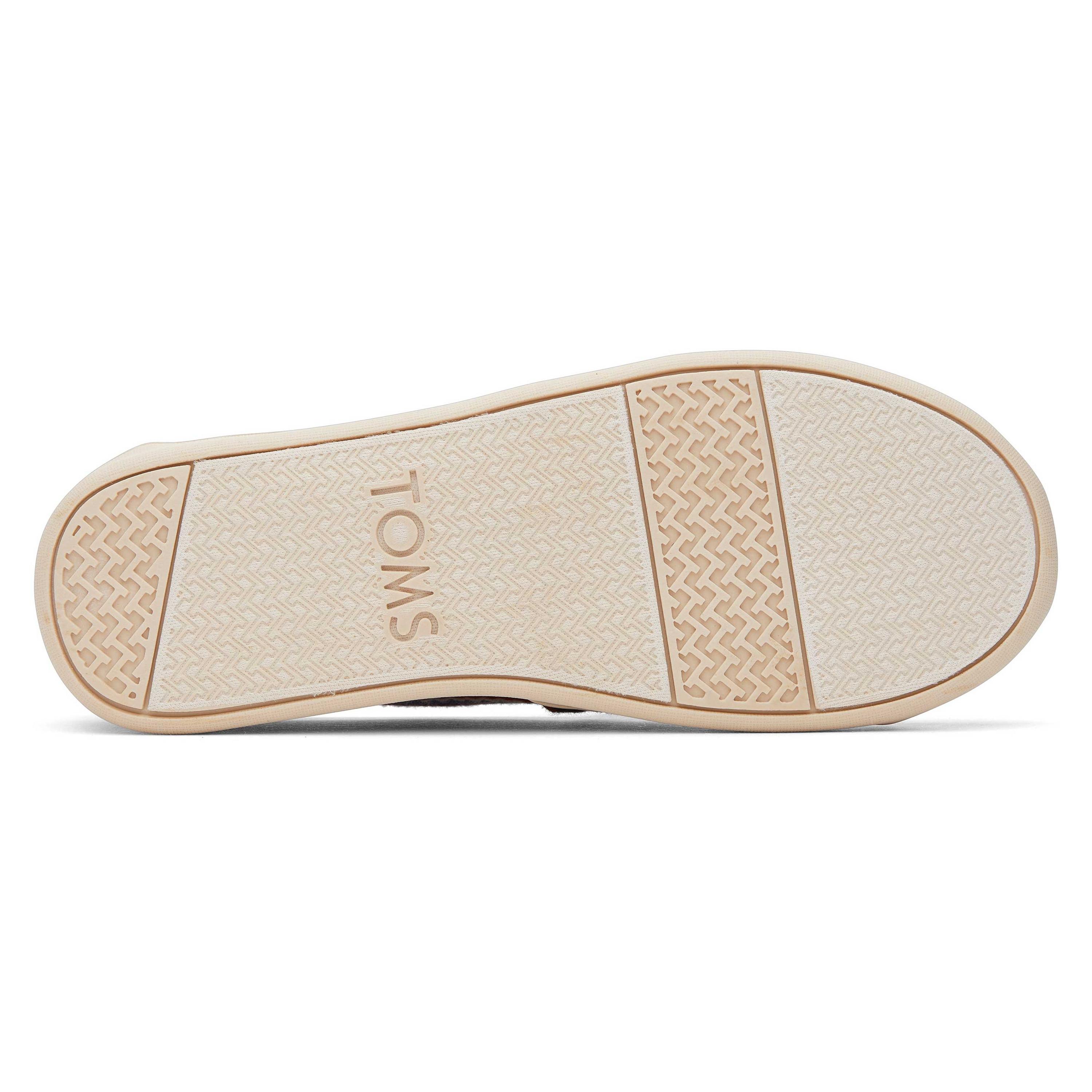 TOMS  espadrillas a righe intrecciate per bambini  alpargata 