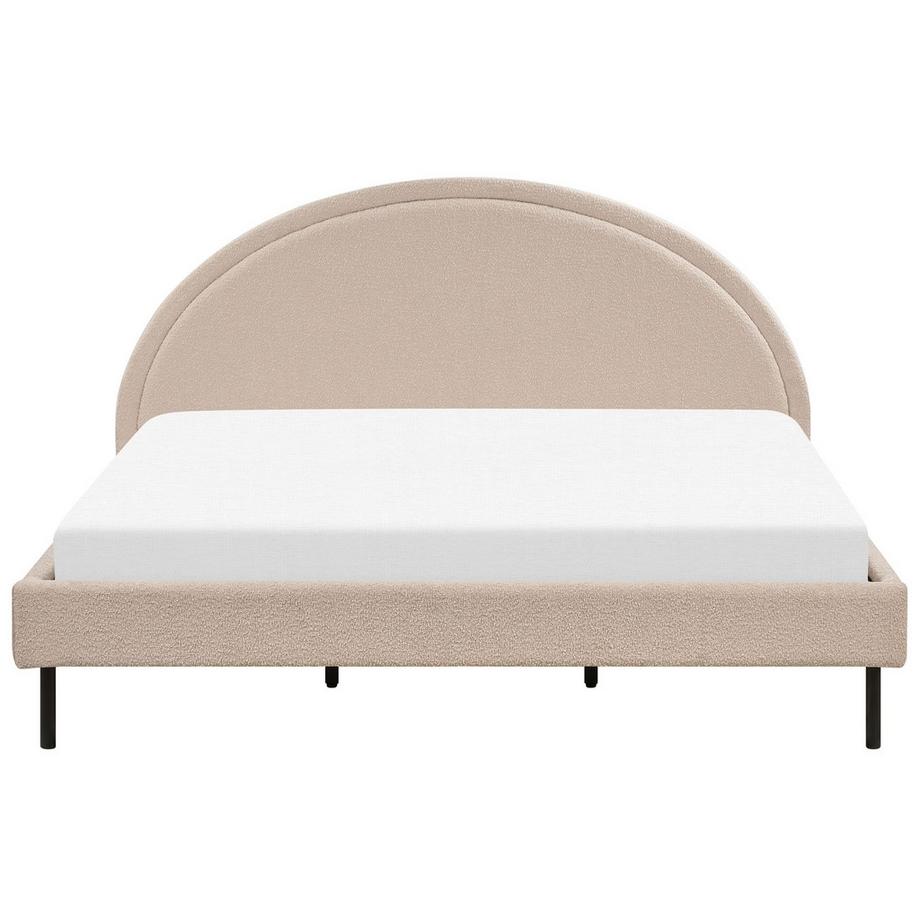 Beliani Letto en Bouclé Retrò MARGUT  