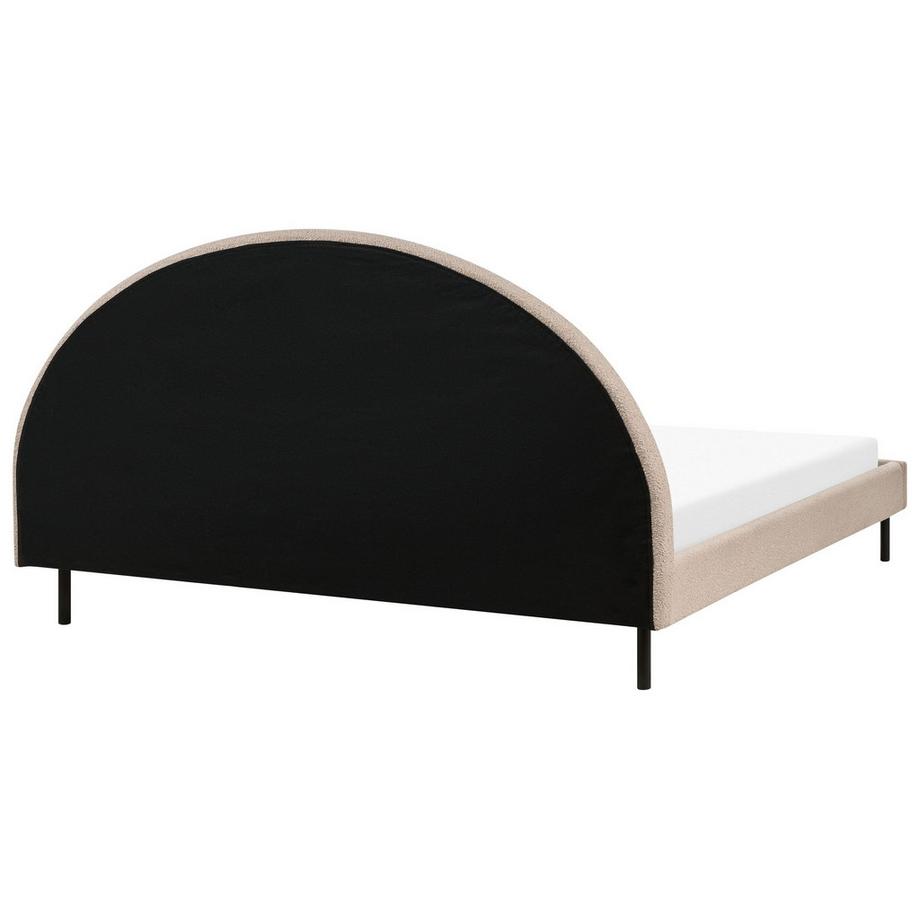 Beliani Letto en Bouclé Retrò MARGUT  