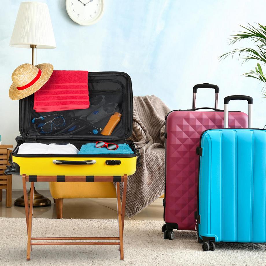 Northix  Banc à bagages en bois 