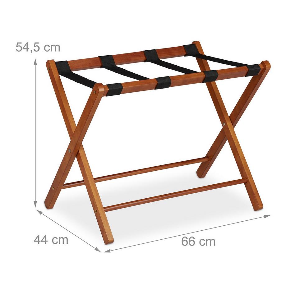 Northix  Banc à bagages en bois 
