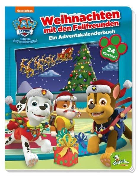 Panini PAW Patrol: Weihnachten mit den Fellfreunden - Ein Adventskalenderbuch  