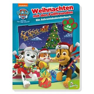 Panini PAW Patrol: Weihnachten mit den Fellfreunden - Ein Adventskalenderbuch  