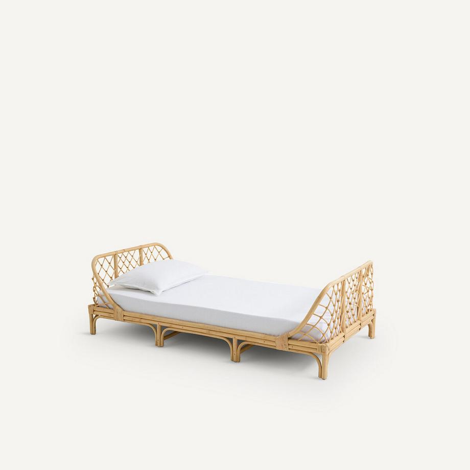 AM.PM Lit enfant en rotin avec sommier  