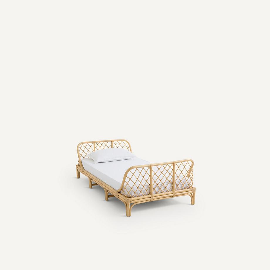 AM.PM Lit enfant en rotin avec sommier  