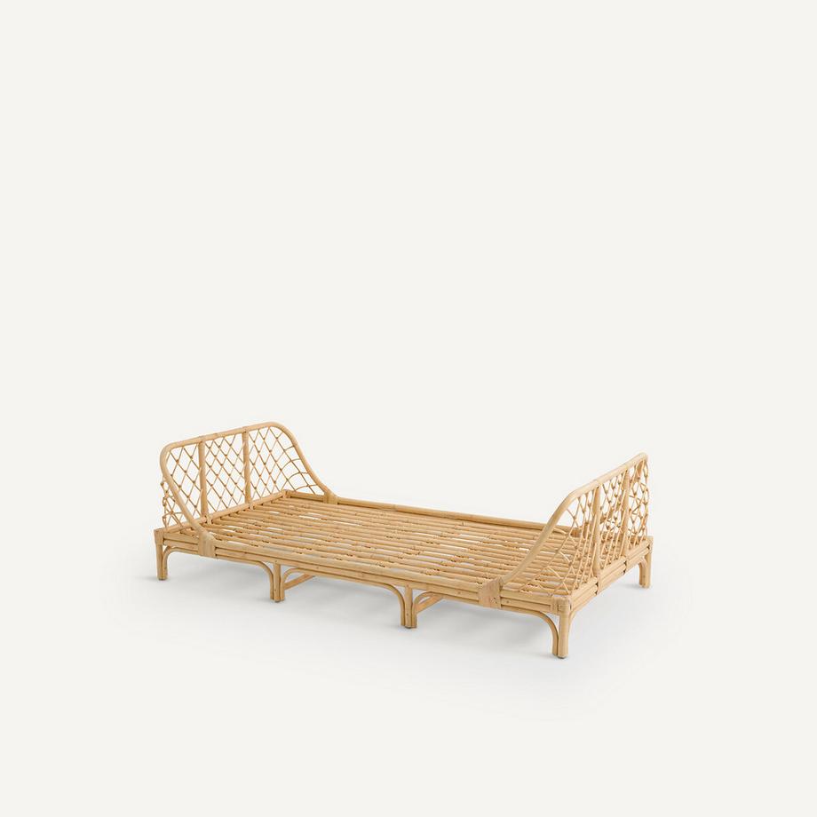 AM.PM Lit enfant en rotin avec sommier  