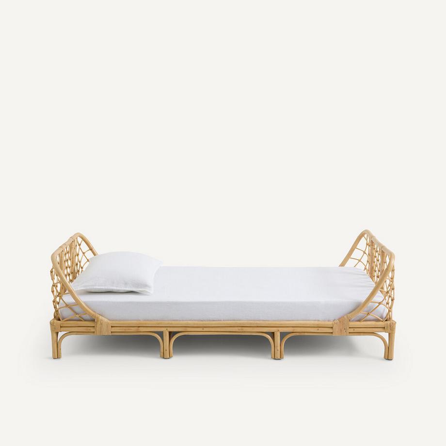 AM.PM Lit enfant en rotin avec sommier  