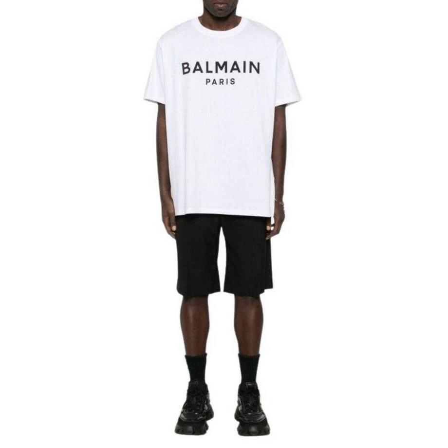 BALMAIN Paris T-Shirt mit Logo  