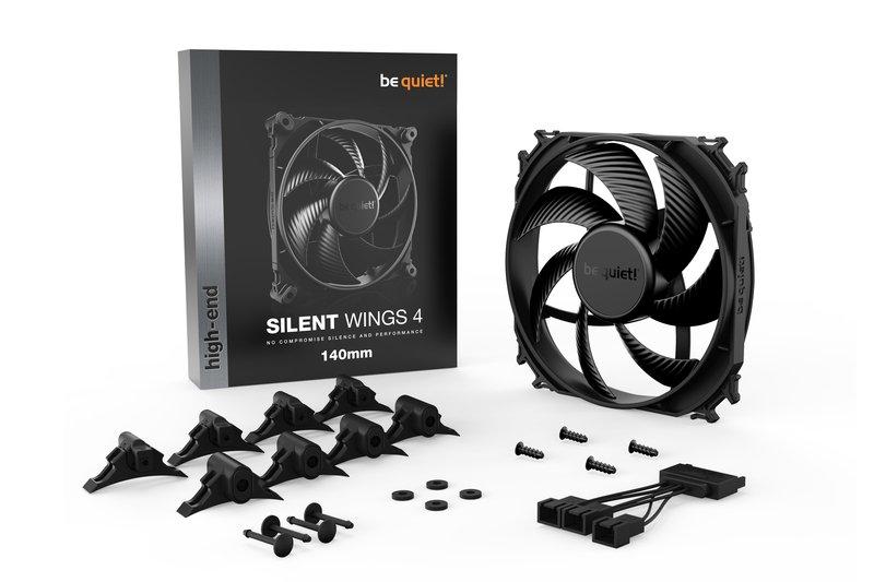 BE QUIET!  ! SILENT WINGS 4 | 140mm Boitier PC Ventilateur 14 cm Noir 1 pièce(s) 