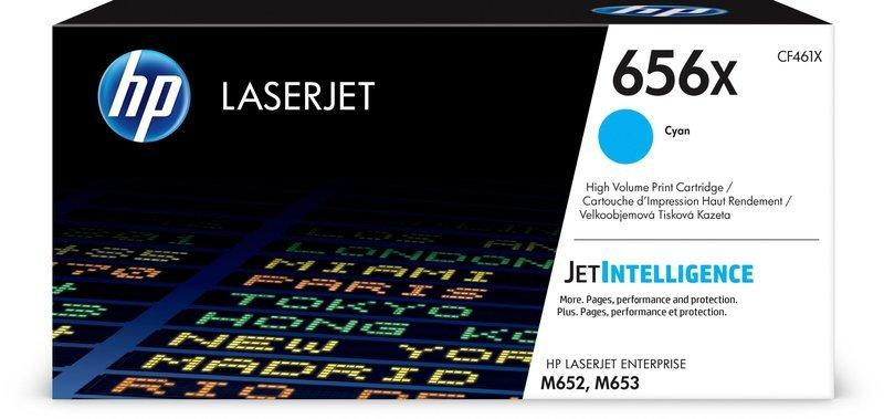 Hewlett-Packard  HP Toner-Modul 656X cyan CF461X CLJ Enterprise M652 22'000 S. 