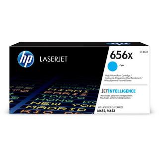 Hewlett-Packard  HP Toner-Modul 656X cyan CF461X CLJ Enterprise M652 22'000 S. 