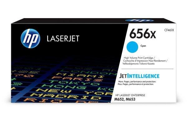 Hewlett-Packard  HP Toner-Modul 656X cyan CF461X CLJ Enterprise M652 22'000 S. 