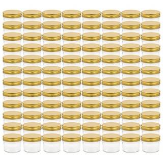 VidaXL Pots à confiture avec couvercles  pcs verre verre  