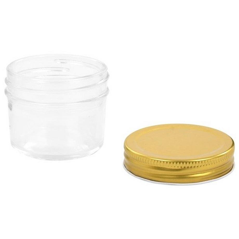 VidaXL Pots à confiture avec couvercles  pcs verre verre  