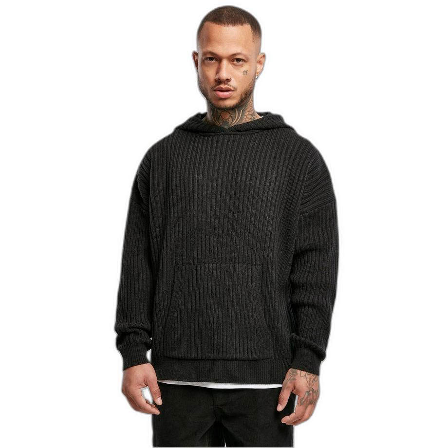 URBAN CLASSICS Sweatshirt à capuche tricoté  