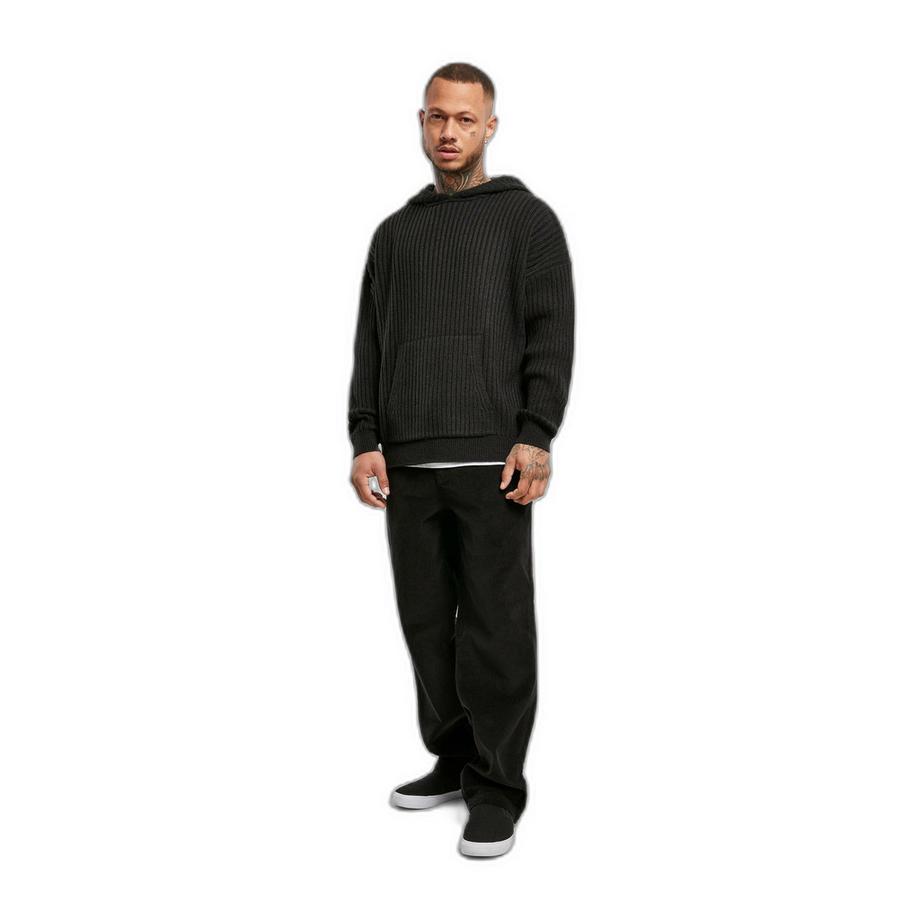 URBAN CLASSICS Sweatshirt à capuche tricoté  