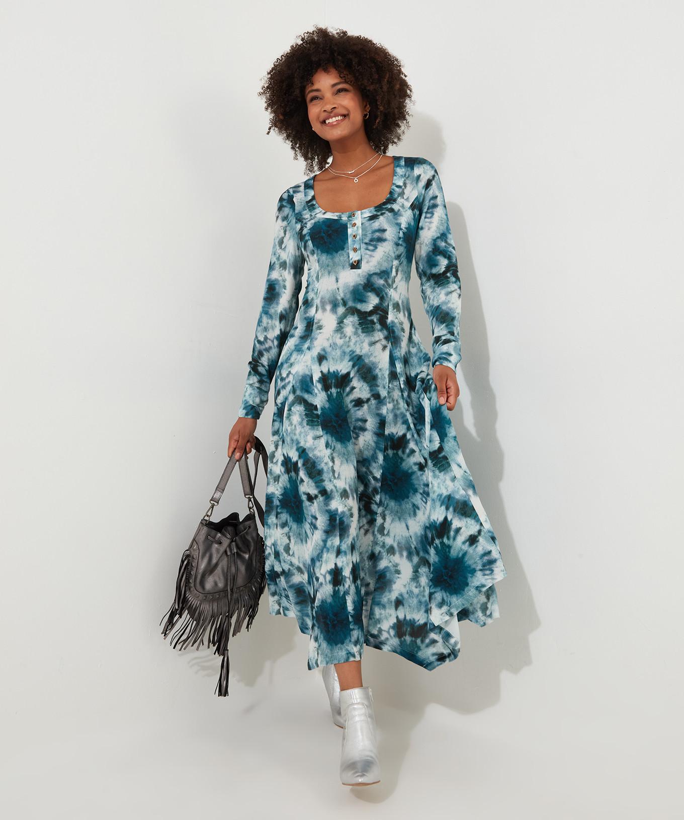 Joe Browns  Boho-Kleid mit Farbstoffmuster 