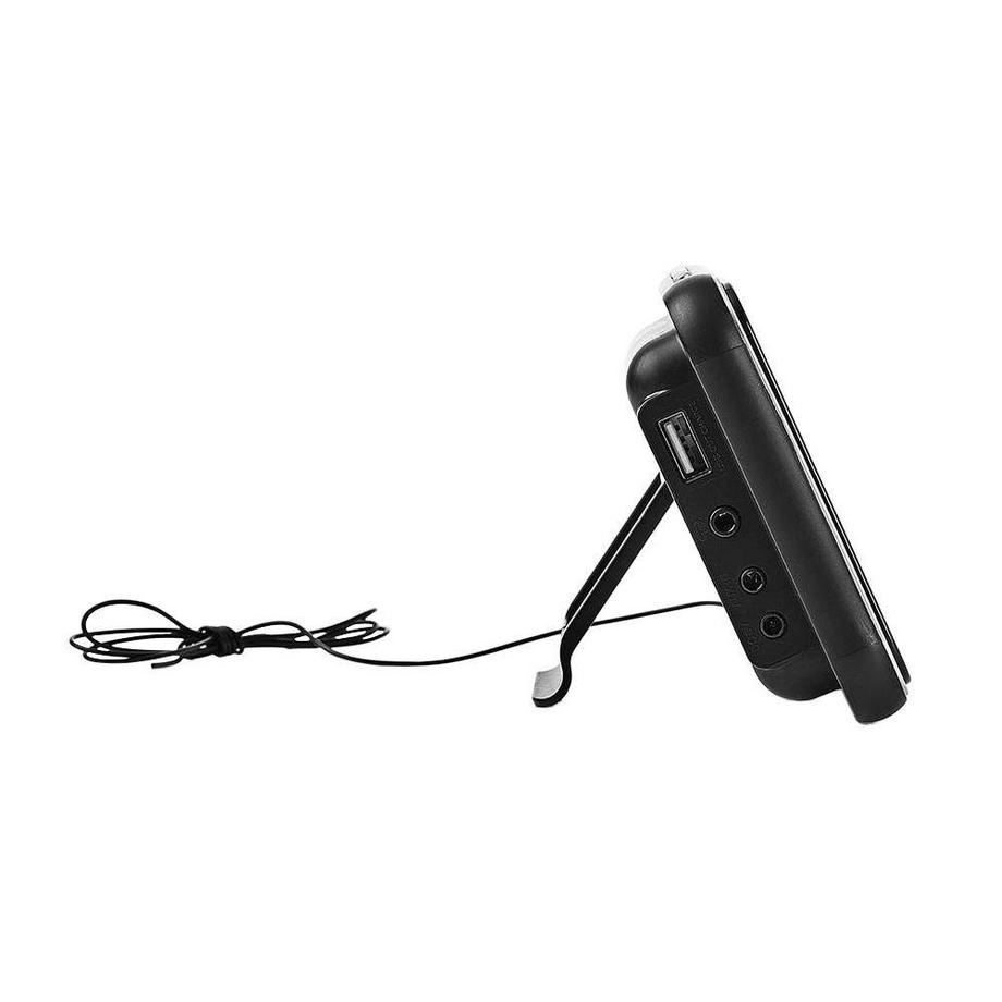 Nedis  Radio-réveil numérique avec prise USB 