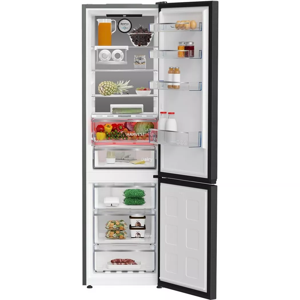 Beko – Kühl-Gefrierkombination KG540 Anthrazit, Rechts, Wechselbar, One Size