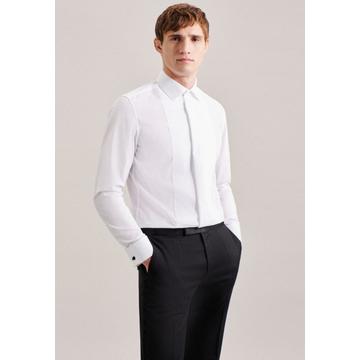 Chemise de soirée Slim Fit Manche longue Uni