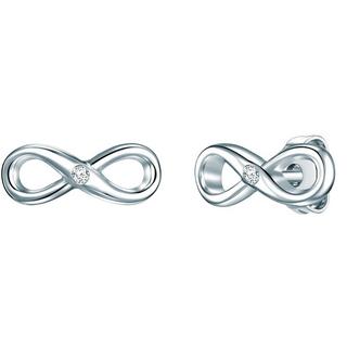 Lulu & Jane  Femme Boucles d´oreilles Infinity 